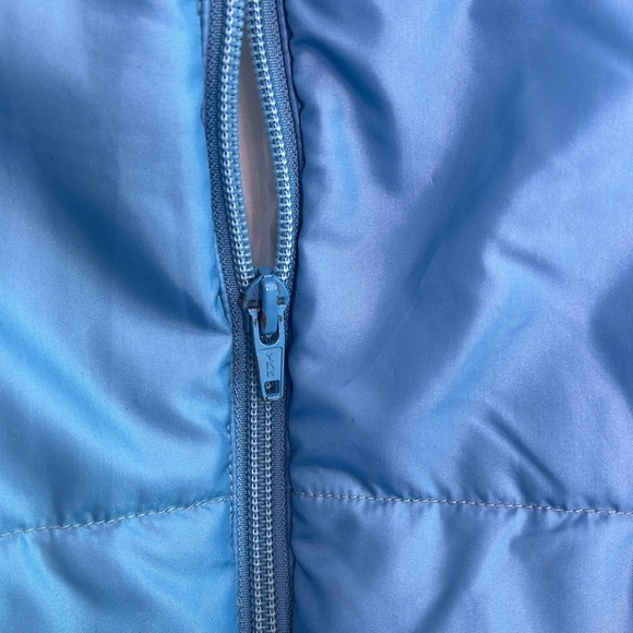 Vintage Guess Puffer Vest Jacket large blue - Picture 10 of 10